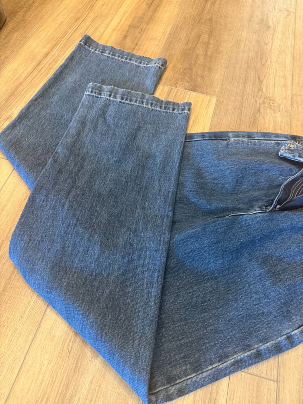Meshki Wide Leg Denim Jeans - Picture 7 of 8